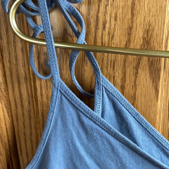 Abercrombie & Fitch Tie Strap Top Cotton - Picture 5 of 6